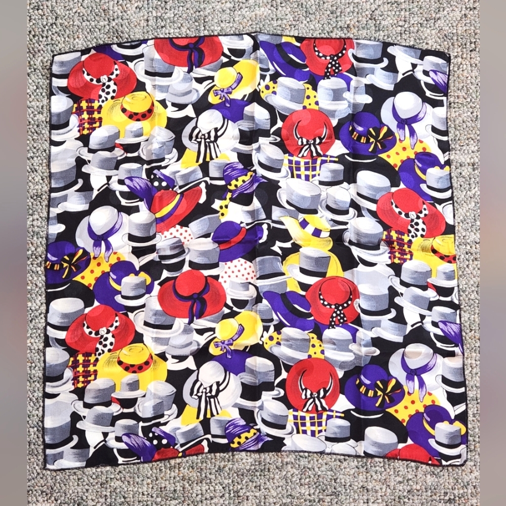 Cejon Accessories Fashion Hats Silk Neck Scarf